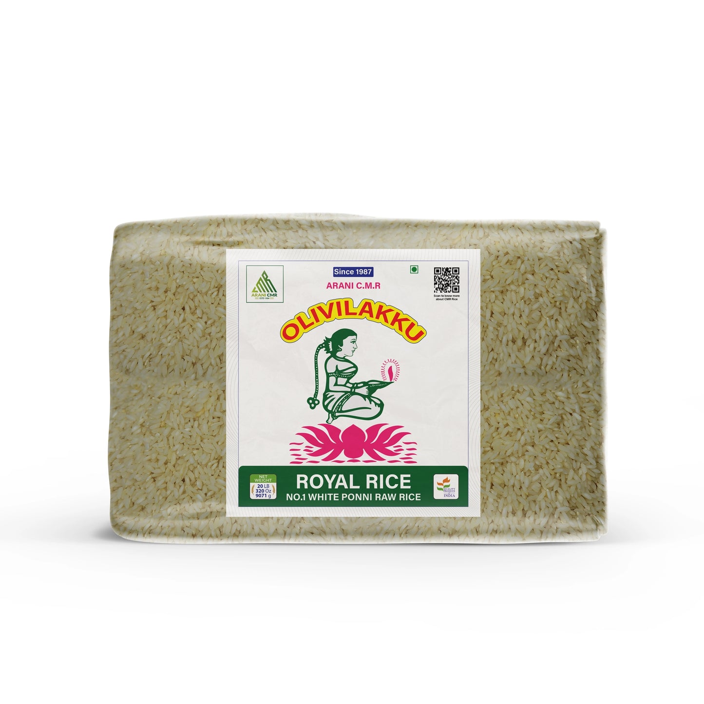 Olivilakku Royal Ponni Raw Rice