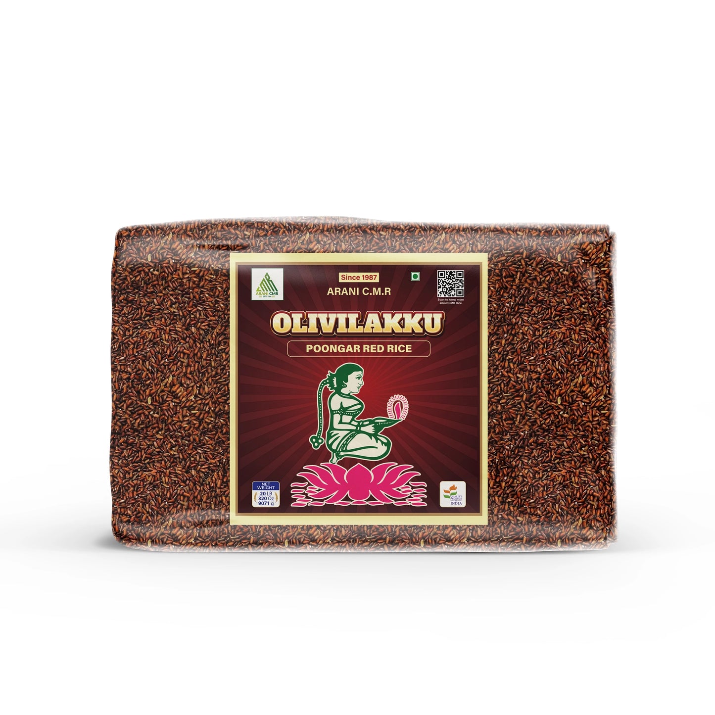 Olivilakku Ponngar Red Rice