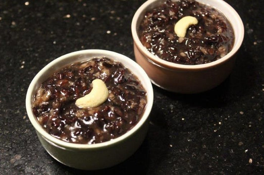 Karuppu Kavuni (Black Rice) Coconut Pudding