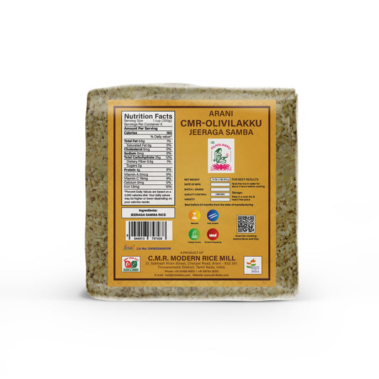 Olivilakku Jeeraga Samba Rice