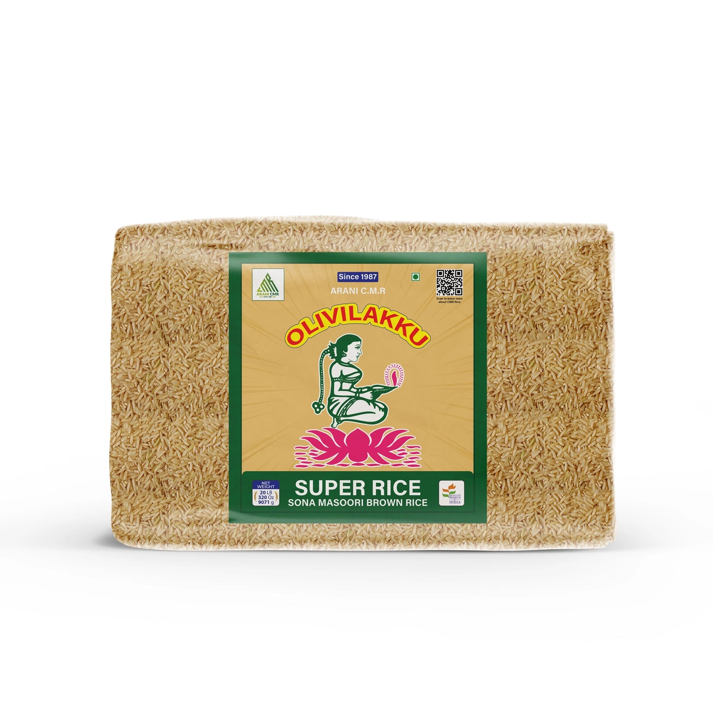 Olivilakku Sona Masoori Brown Rice