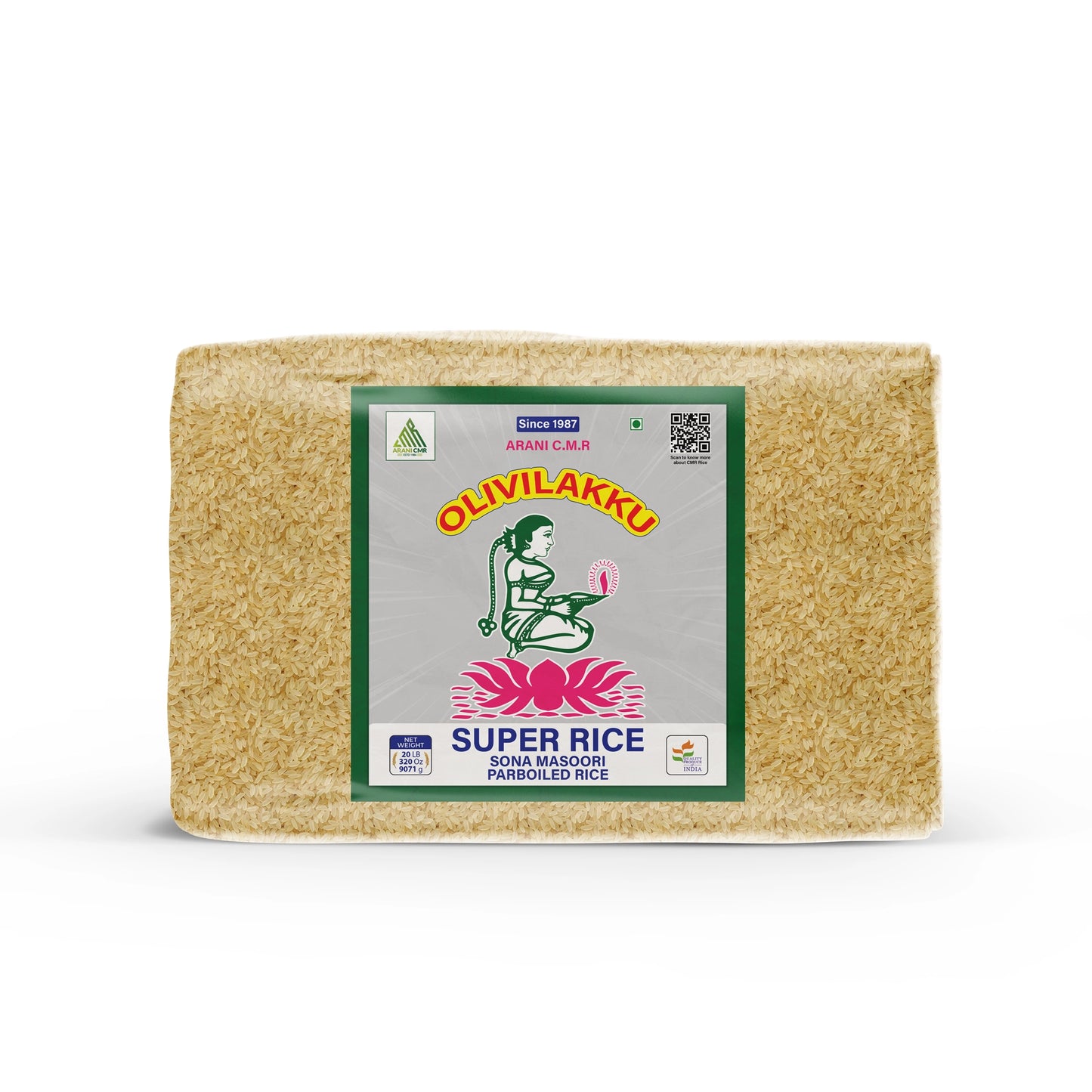 Olivilakku Sona Masoori Parboiled Rice