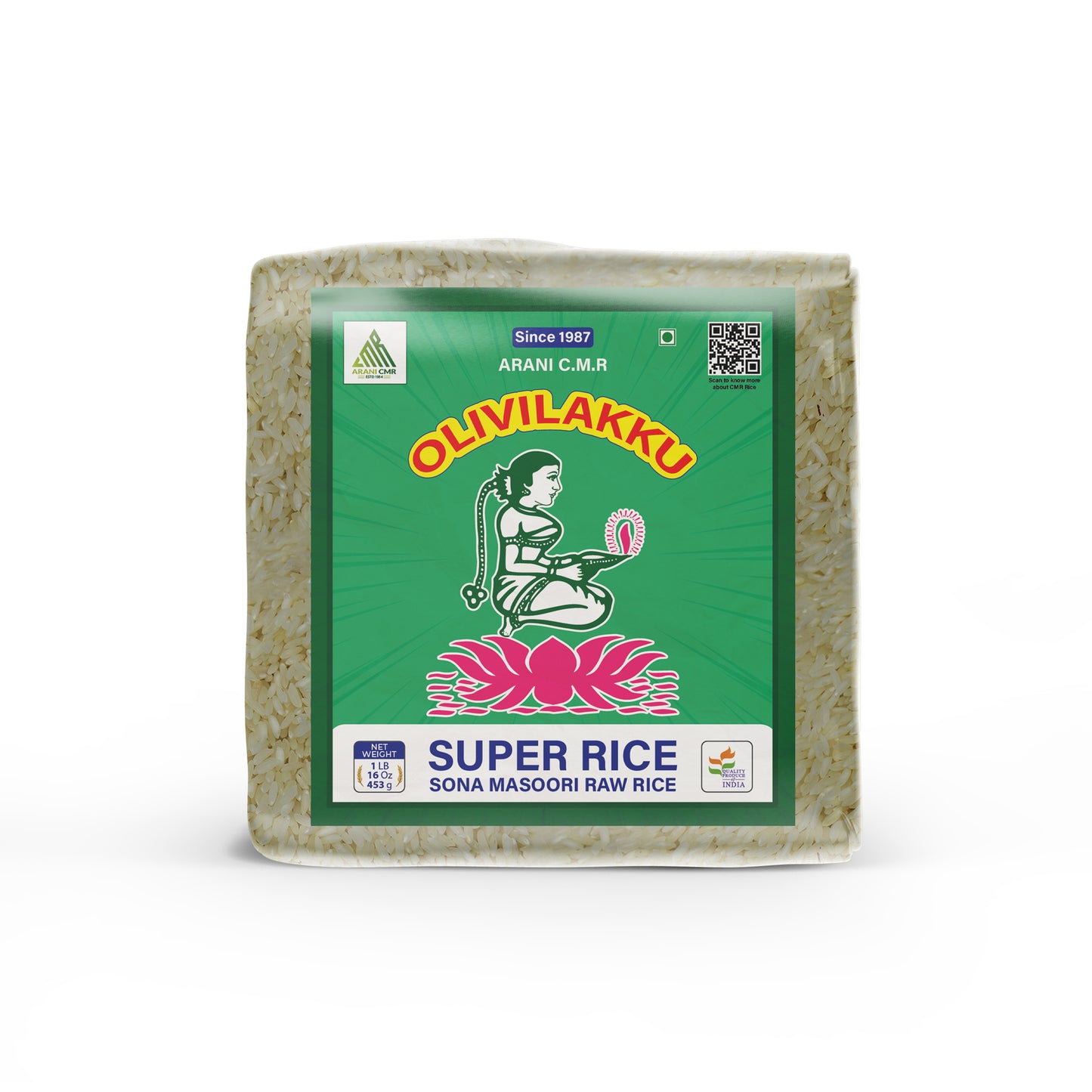 Olivilakku Sona Masoori Raw Rice