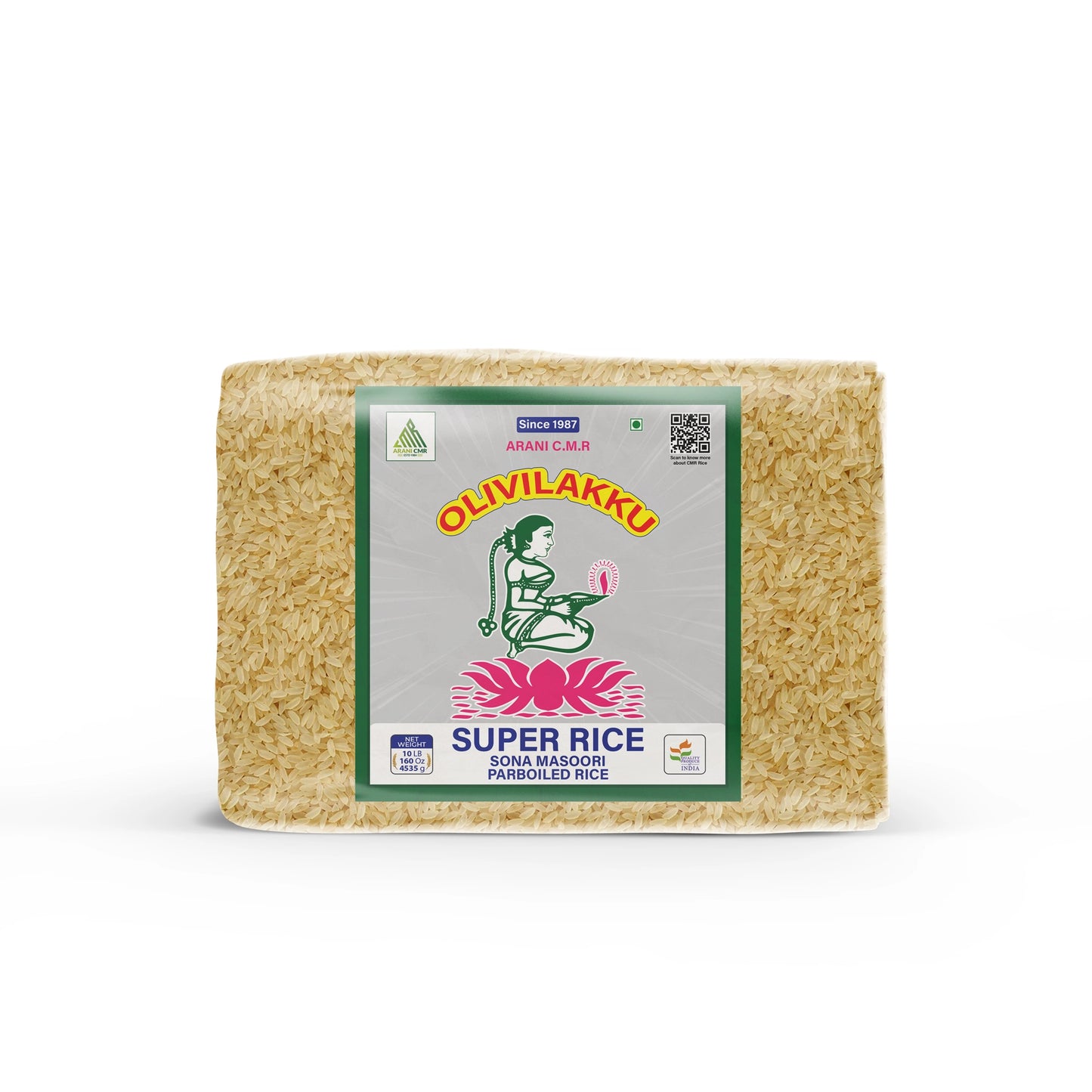 Olivilakku Sona Masoori Parboiled Rice