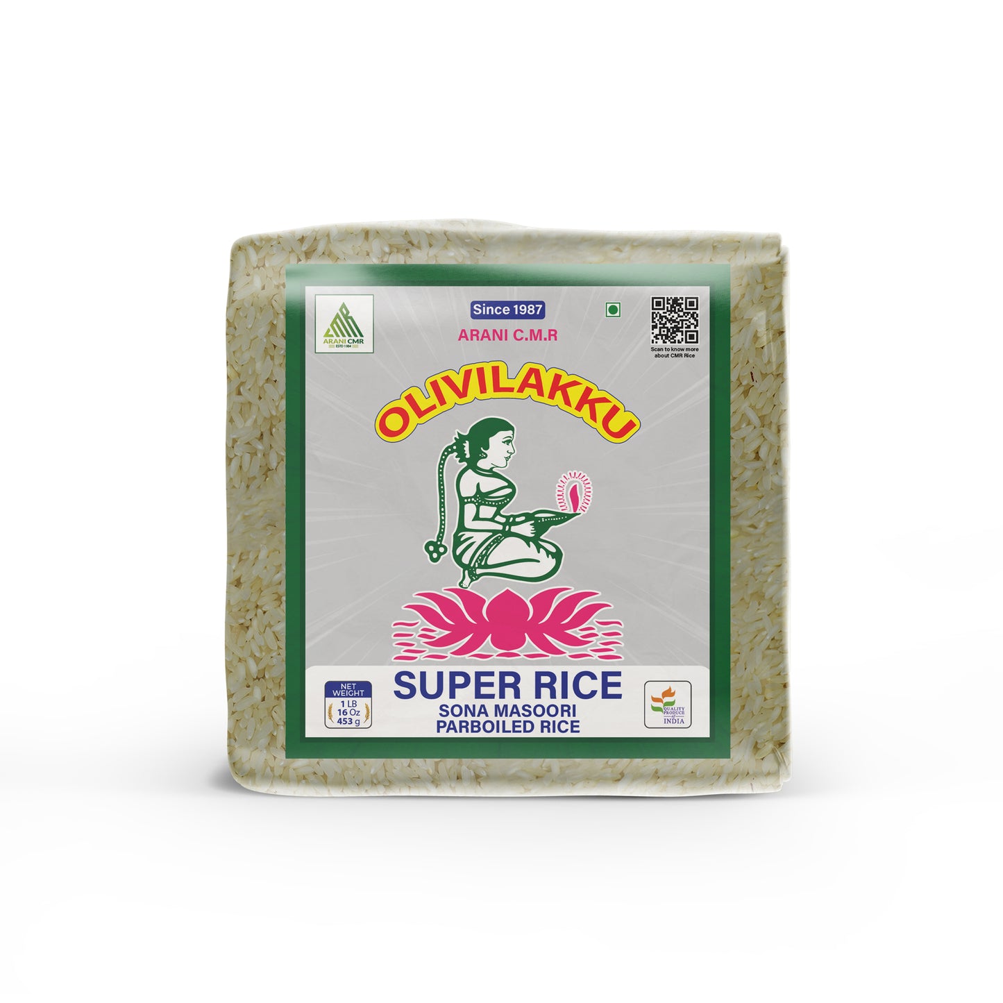 Olivilakku Sona Masoori Parboiled Rice