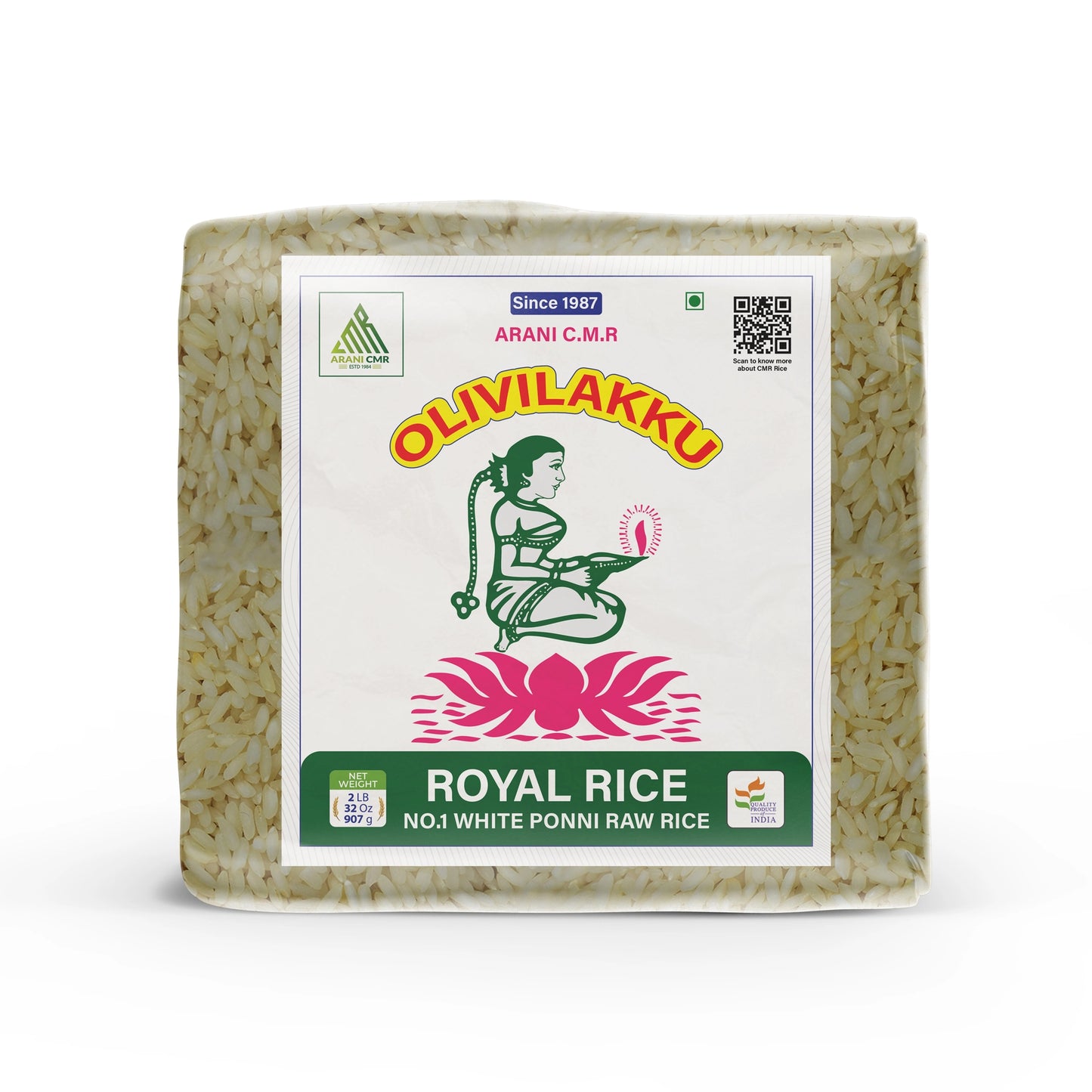 Olivilakku Royal Ponni Raw Rice