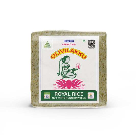 Olivilakku Royal Ponni Raw Rice
