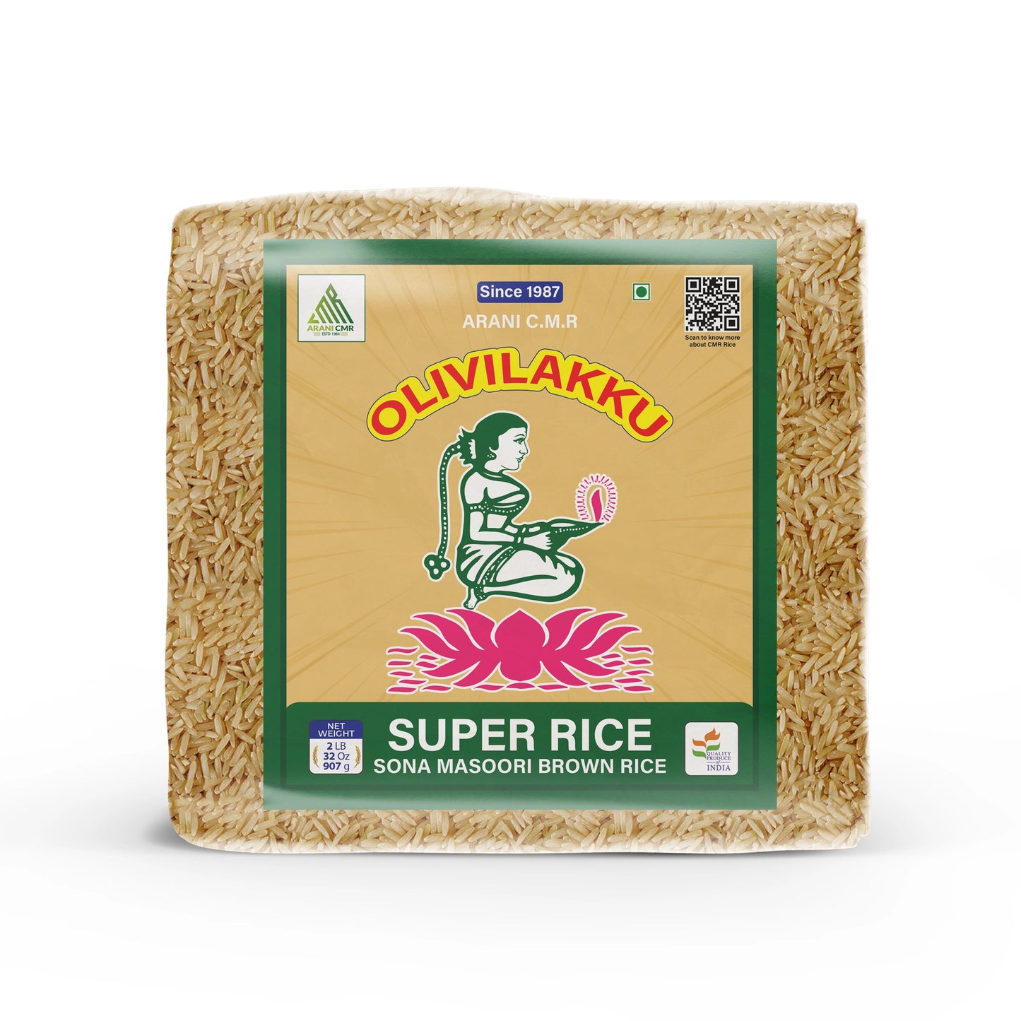 Olivilakku Sona Masoori Brown Rice