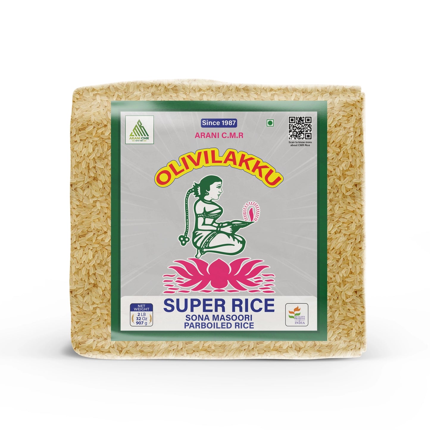 Olivilakku Sona Masoori Parboiled Rice